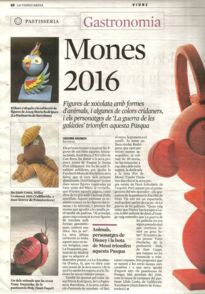 La Vanguardia : Mones 2016