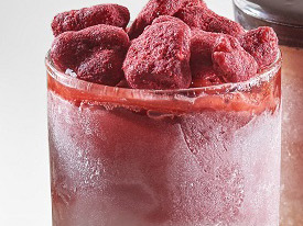 Vaso helado rouge